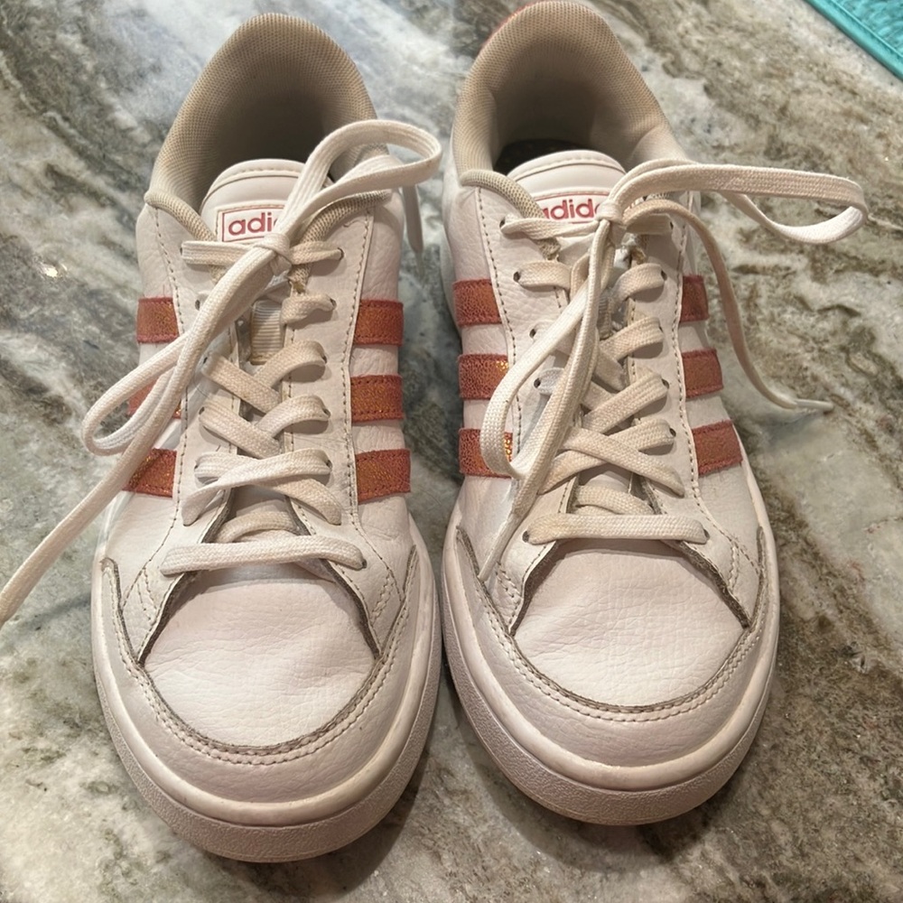 Adidas Women’s Leather Sneakers-8
